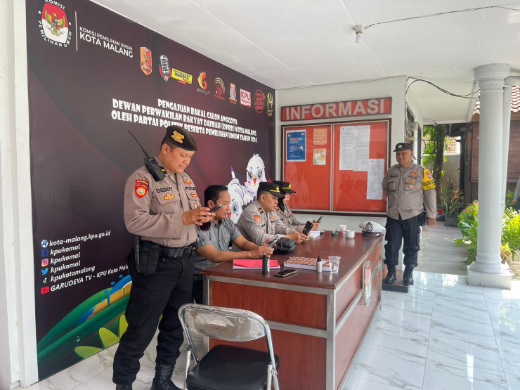 Polresta Malang Kota Tingkatkan Kesiapsiagaan Patroli  Perintis Presisi Amankan Tahapan Pemilu 2024