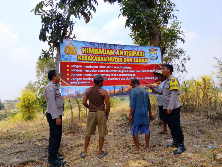 Polres Mojokerto Kota Gencarkan Pencegahan dan Kesiapsiagaan Personel Antisipasi Karhutla