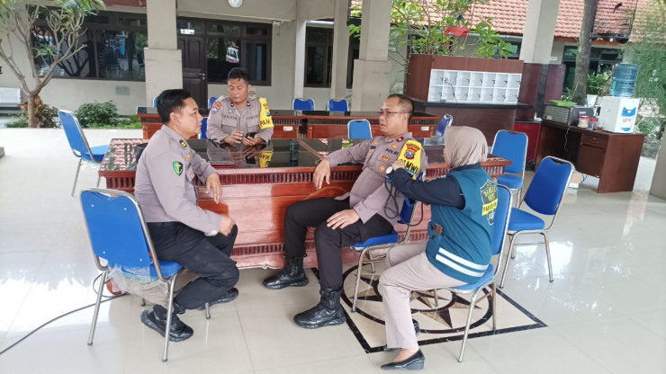 Patroli Kesehatan Polresta Sidoarjo Tunjang Kelancaran Pemilu 2024