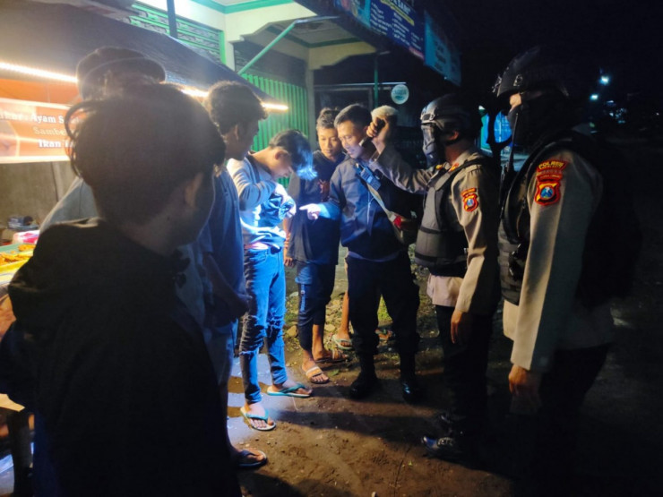 Polres Kediri Kota Terjunkan Team ANKER Joyo Boyo, Cegah Gangster
