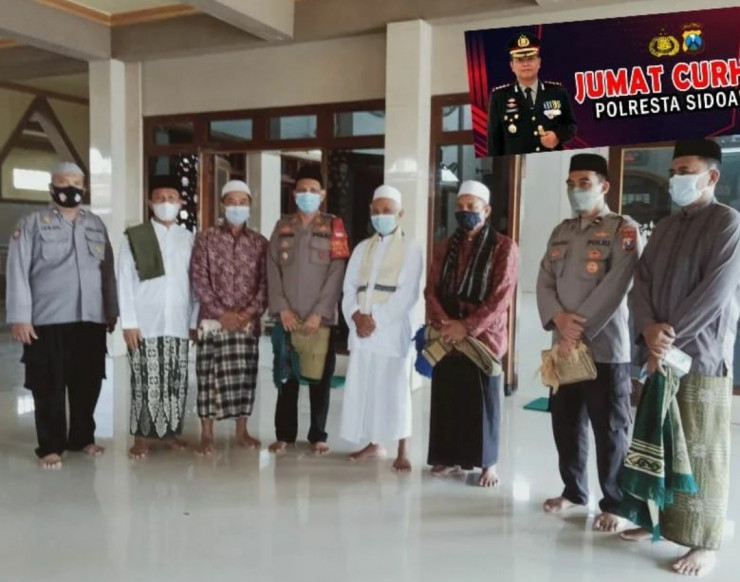 Safari Jumat di Penghujung Tahun, 18 Polsek Gelar Imbauan Kamtibmas Bertajuk 'Jumat Curhat'