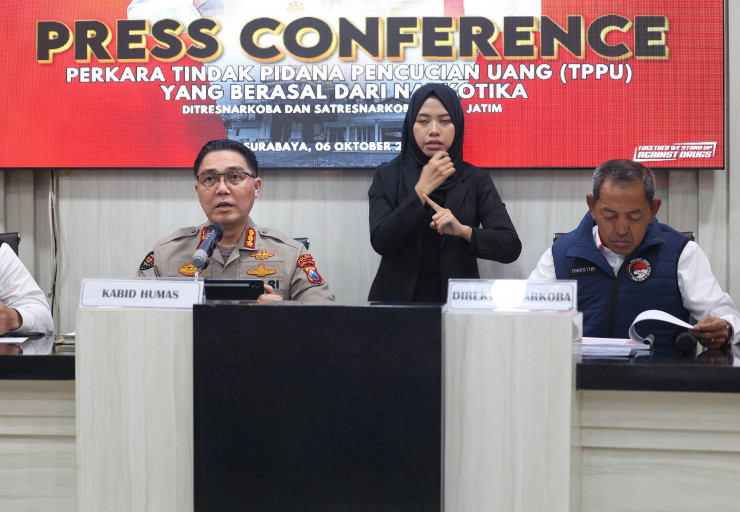 Polda Jatim Berhasil Ungkap 1.757 Kasus Narkoba dan Sita Aset Rp 30,1 Miliar dari Jaringan TPPU