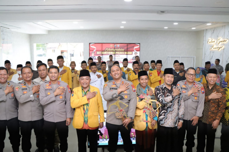 Jalin Silaturahmi, Kapolres Ngawi Ajak Da'i Jaga Kamtibmas