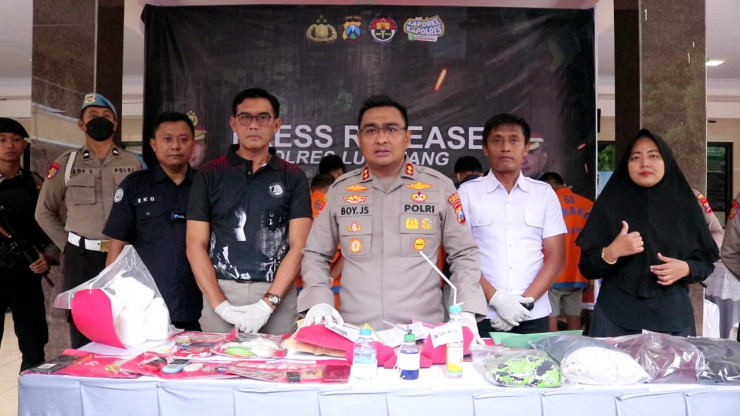 Polres Lumajang Berhasil Ungkap Peredaran Narkoba, 16 Tersangka Diamankan