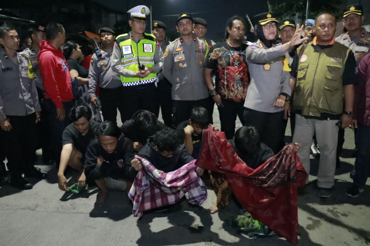 Polres Tanjung Perak Amankan 6 Remaja Pada Patroli Paket Kalam Ramadhan