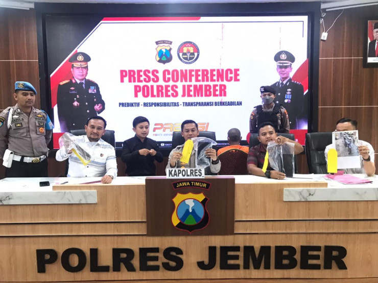 Polres Jember Berhasil Mengamankan Pelaku Curas di 15 TKP