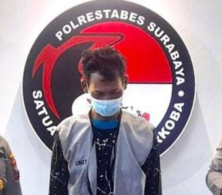 Polisi Amankan Pekerja Bengkel di Surabaya Diduga Edarkan Sabu