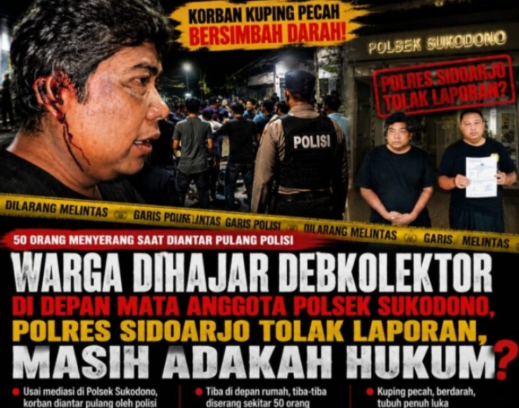 Kasus Pengeroyokan di Sukodono Berlanjut ke Penyelidikan, Kapolsek Tegaskan Tidak Ada Pembiaran oleh Anggota