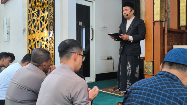 Polresta Sidoarjo Gelar Doa Bersama Untuk Musibah Kapal Virgo dan Jurnalis Hilang Saat Liput Anak Krakatau