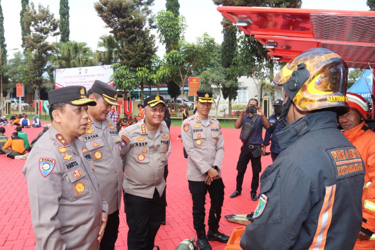 Kakor Binmas Baharkam Polri Tinjau PPGD di Polres Batu, Ajak Bhabinkamtibmas Tanggap Bencana