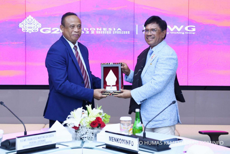 Tindaklanjuti Pertemuan Presiden RI-Timor Leste, Menkominfo Berbagi Pengalaman Transformasi Digital Nasional